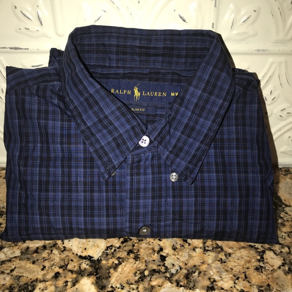 RALPH LAUREN BUTTON UP